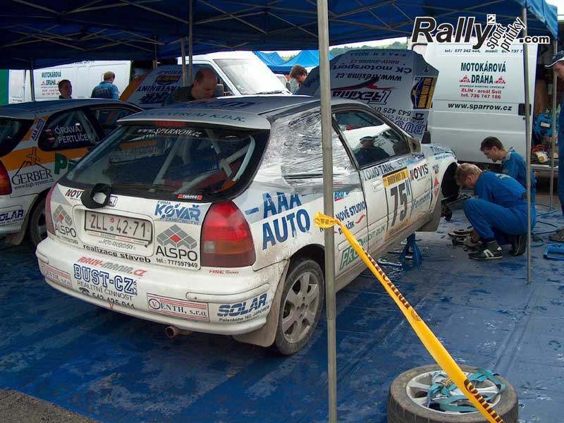 Hlach, Komárov - Barum rally 2006